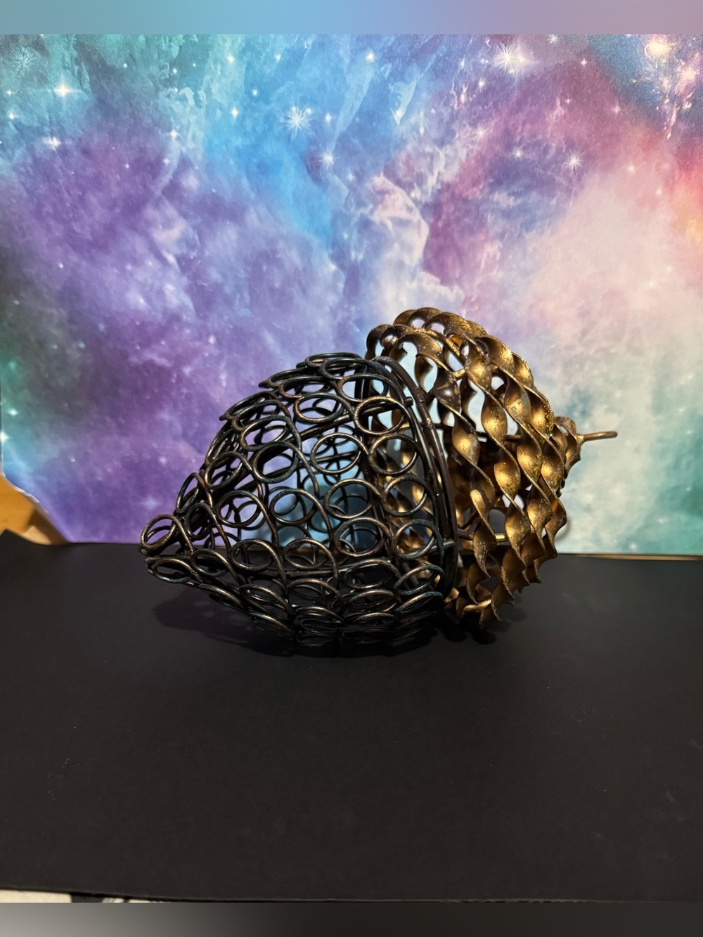 Decorative Metal Pinecone from Pier 1 Imports